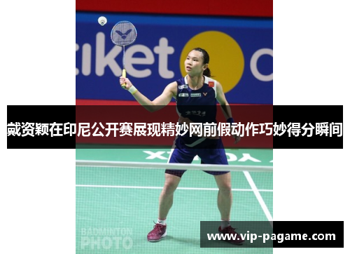 戴资颖在印尼公开赛展现精妙网前假动作巧妙得分瞬间